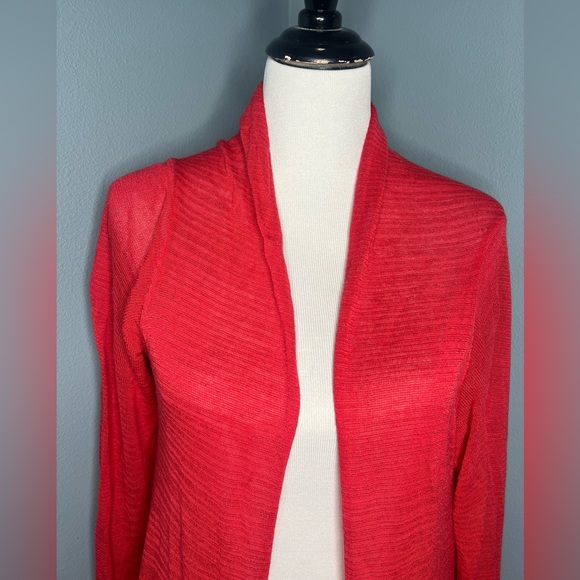 Chicos Duster Open Front Cardigan Size M/L - Picture 2 of 6